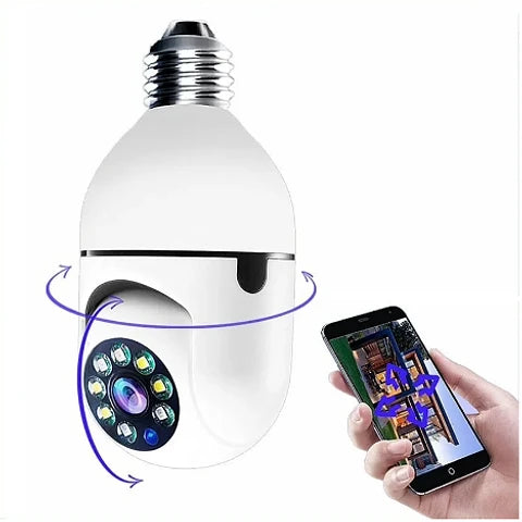 Camara de seguridad tipo Ampolleta