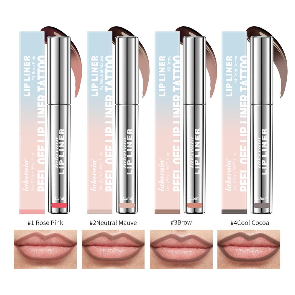 Delineador Tinte De Labios Impermeable
