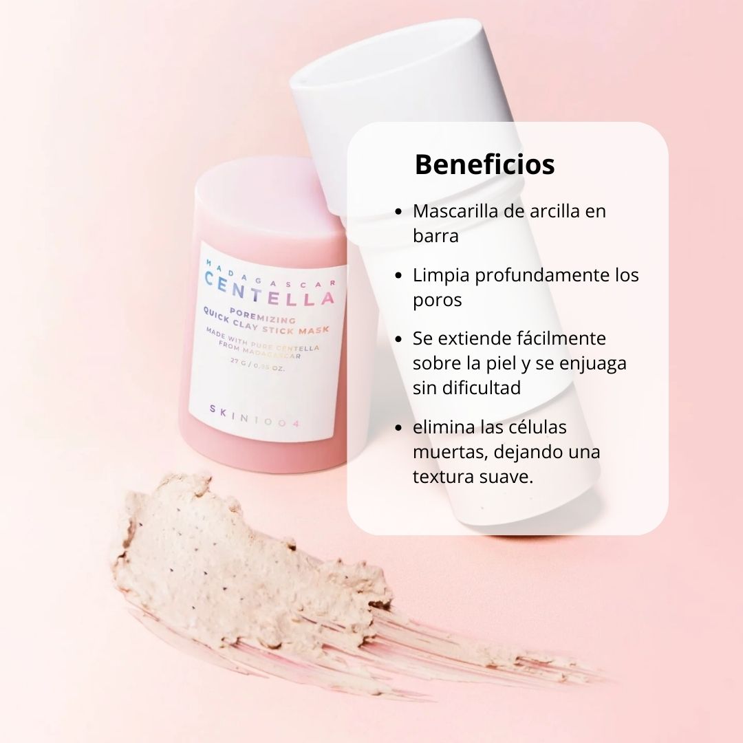 Mascarilla Clay Poremizing Centella Madagascar - SKIN 1004