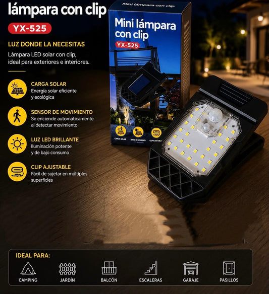 LumiClip - Luz automática para zonas oscuras